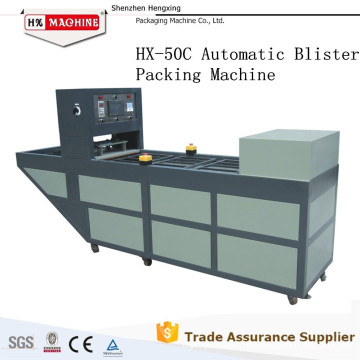 HX-50C Continious Blister Card Packing Machine for Memory Card/USB/Lipstic